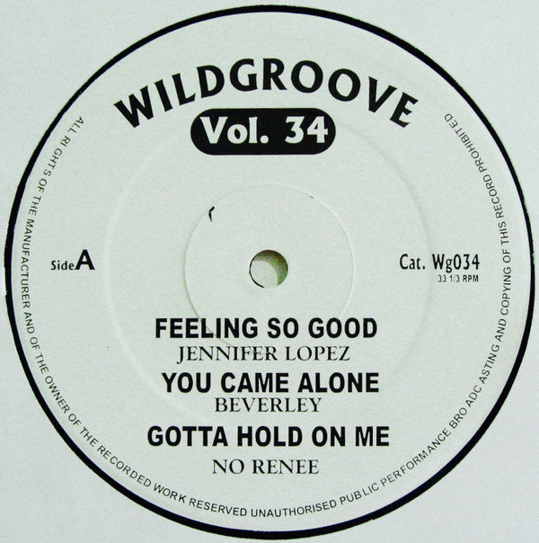 Various : Wildgroove Vol. 34 (12")