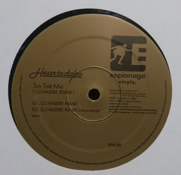 Heartsdales : That's Why / So Tell Me (DJ Hasebe Remix) (12")