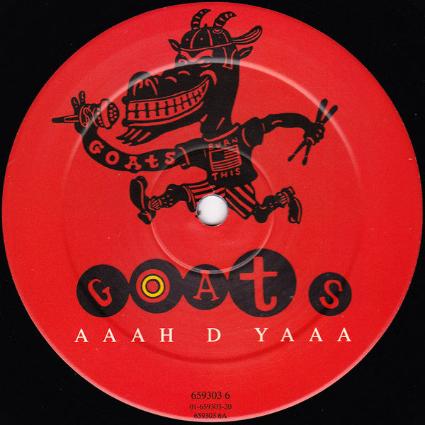 The Goats : Aaah D Yaaa (12", Single)