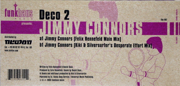 Deco 2 : Jimmy Connors (12")