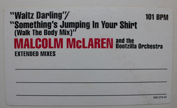 Malcolm McLaren And The Bootzilla Orchestra : Waltz Darling (12", Promo)