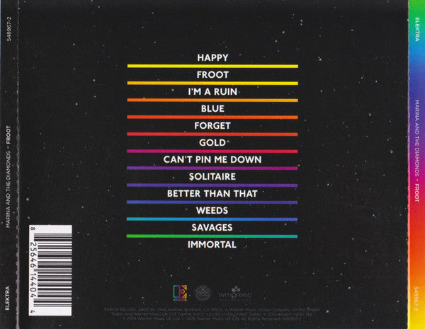 Marina & The Diamonds : Froot (CD, Album)