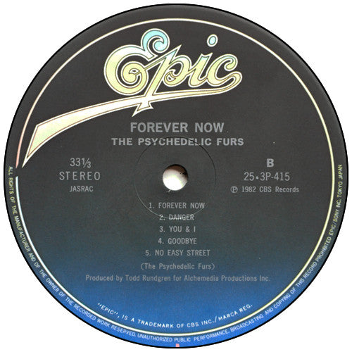 The Psychedelic Furs : Forever Now (LP, Album)