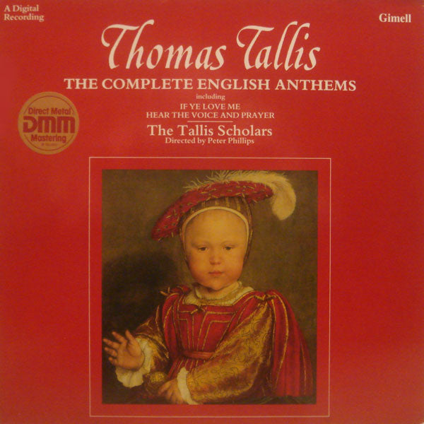 Thomas Tallis - The Tallis Scholars Directed By Peter Phillips (2) : The Complete English Anthems (LP)