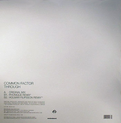 Common Factor : Through (12")