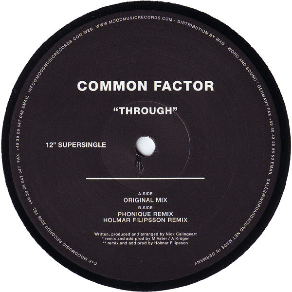 Common Factor : Through (12")