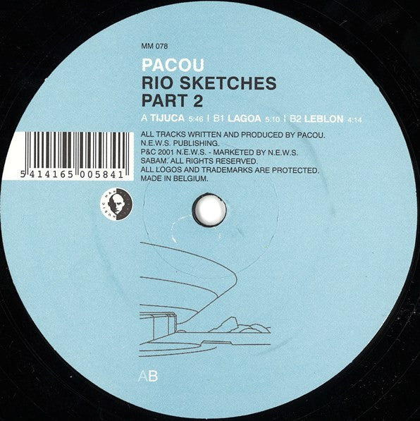 Pacou : Rio Sketches Part 2 (12")