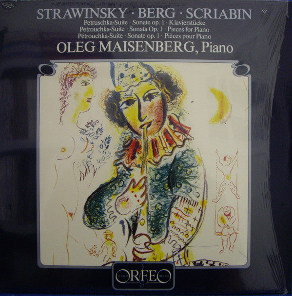 Igor Stravinsky · Alban Berg · Alexander Scriabine - Oleg Maisenberg : Petruschka-Suite • Sonate Op. 1 •  Klavierstücke (LP)