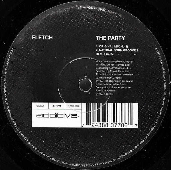 Fletch : The Party (12")