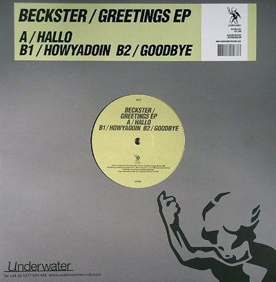 Beckster : Greetings EP (12", EP)