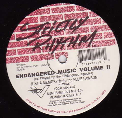 Endangered Species : Endangered Music Volume II (12")