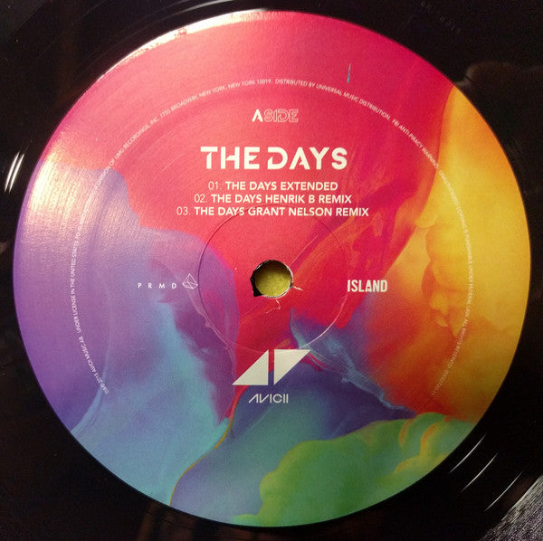 Avicii : The Days / Nights EP (12", EP, RSD, Gat)