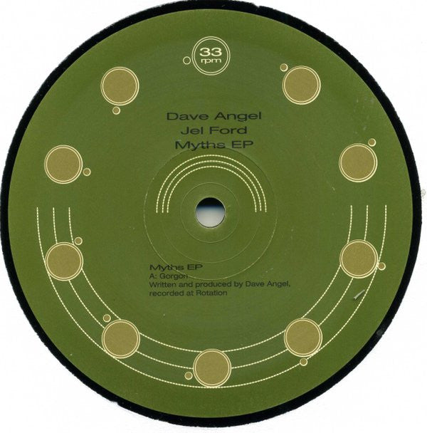 Dave Angel / Jel Ford : Myths EP (12", EP)