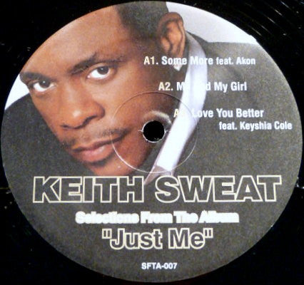 Keith Sweat : Selections From The Album "Just Me" (12", EP)