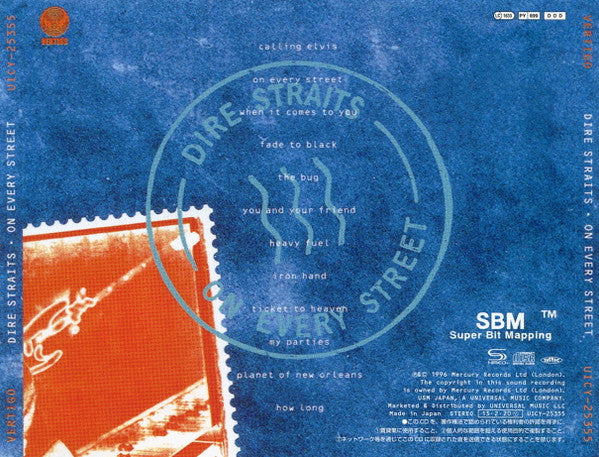 Dire Straits : On Every Street (CD, Album, RE, RM, SHM)