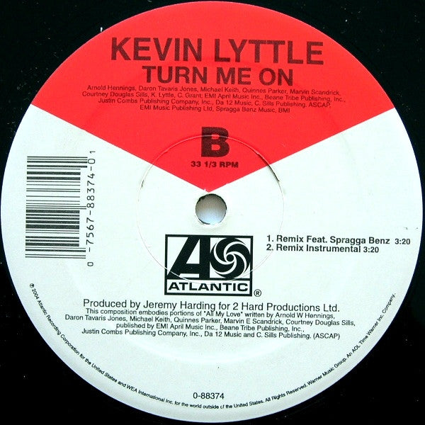 Kevin Lyttle : Turn Me On (12")