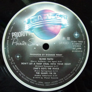 Pointer Sisters : Priority (LP, Album, Promo)