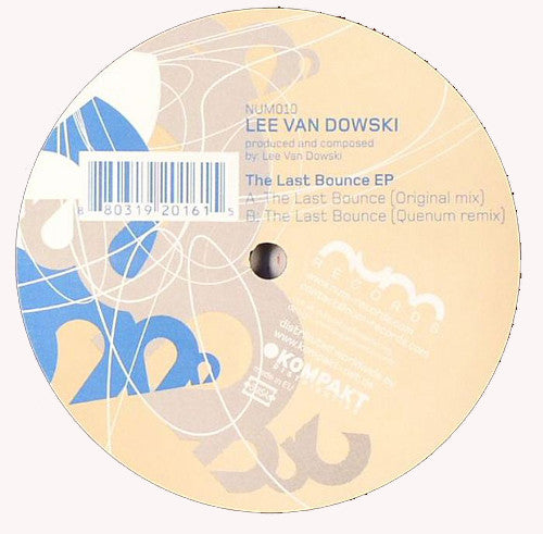 Lee Van Dowski : The Last Bounce EP (12", EP)