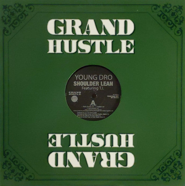 Young Dro : Shoulder Lean / Gangsta (12", Promo)