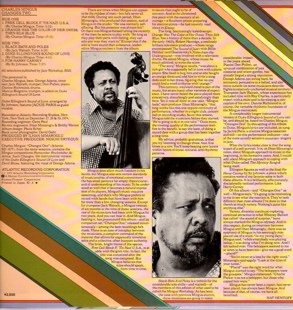 Charles Mingus : Changes Two (LP, Album)