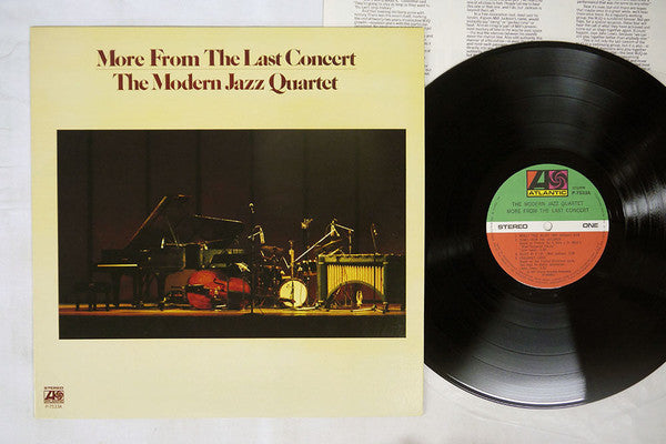 The Modern Jazz Quartet : More From The Last Concert (LP, Album, RE)