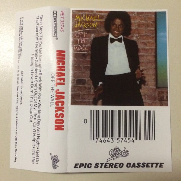 Michael Jackson : Off The Wall (Cass, Album, RE)