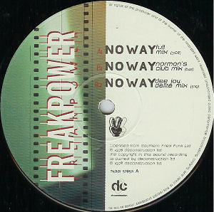 Freak Power : No Way (12")