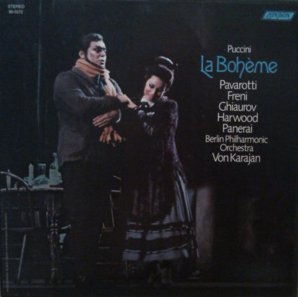 Giacomo Puccini - Luciano Pavarotti · Mirella Freni · Nicolai Ghiaurov · Elizabeth Harwood · Rolando Panerai · Gianni Maffeo · Berliner Philharmoniker · Herbert von Karajan : La Bohème (2xLP, Album, Club + Box, Club)