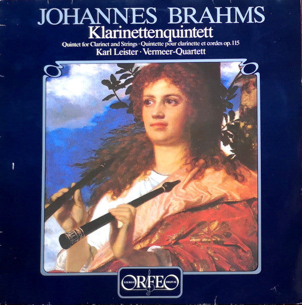 Johannes Brahms / Vermeer Quartet, Karl Leister : Klarinettenquintett Op. 115 (LP, Album)