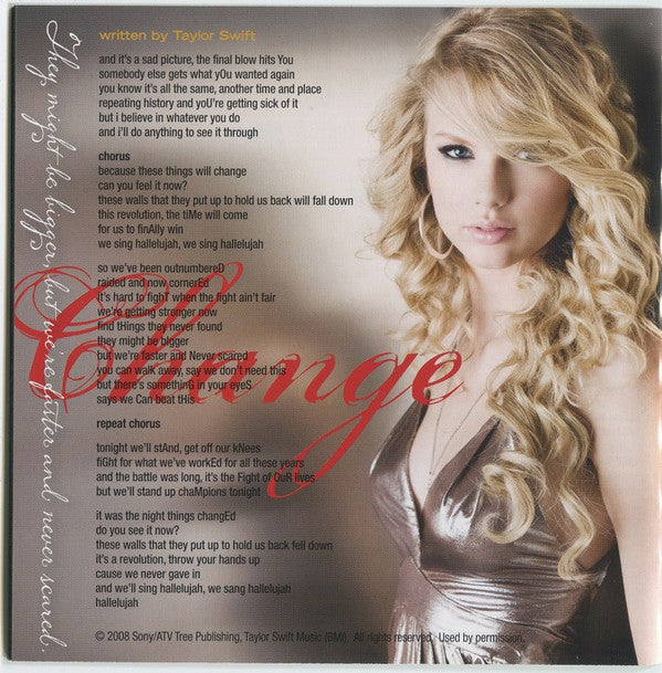 Taylor Swift = Taylor Swift : Fearless = フィアレス (CD, Album + DVD-V + RE, Pla)