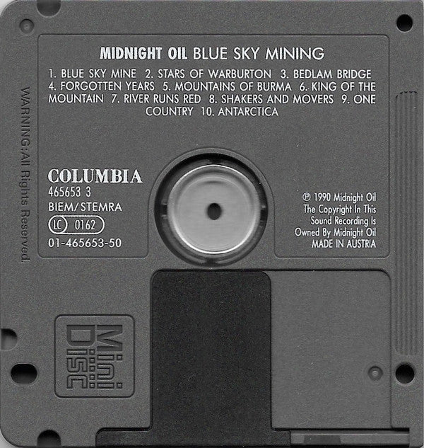 Midnight Oil : Blue Sky Mining (MD, Album)