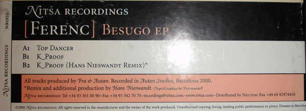 Ferenc : Besugo EP (12")