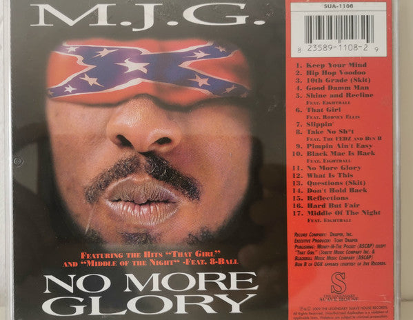 MJG : No More Glory (CD, Album, RM)