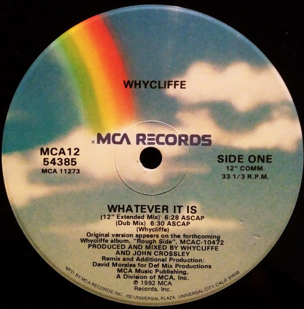 Whycliffe : Whatever It Is... (12")