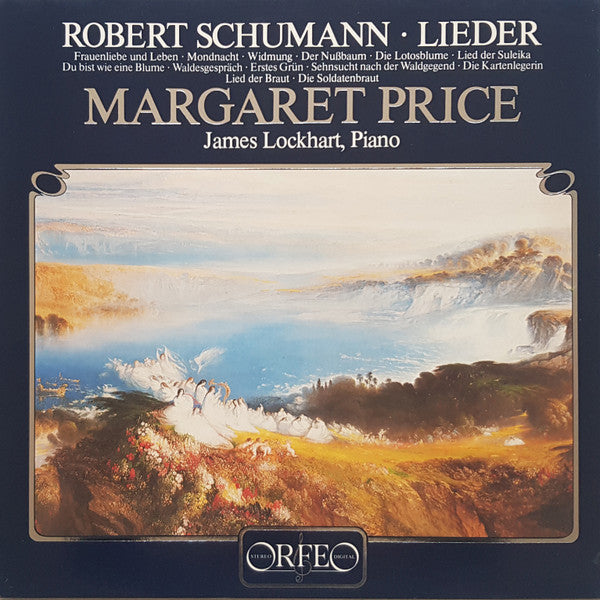 Robert Schumann - Margaret Price & James Lockhart : Lieder (LP)