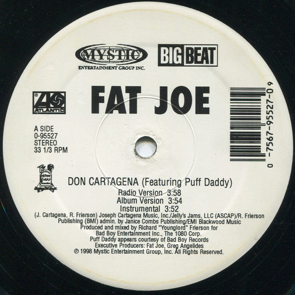 Fat Joe : Don Cartagena (12")