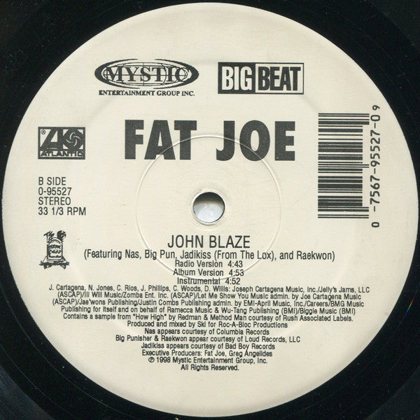 Fat Joe : Don Cartagena (12")