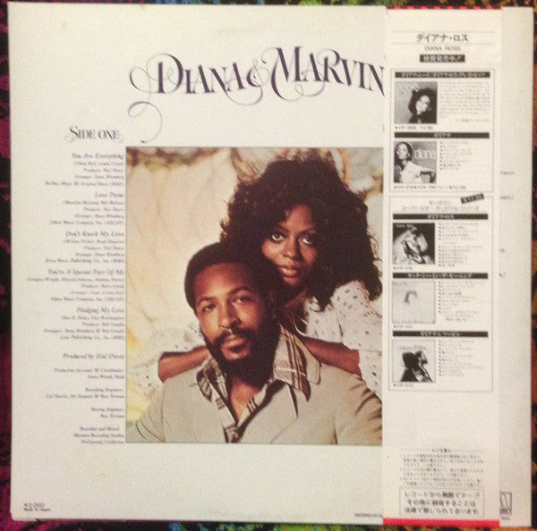 Diana Ross & Marvin Gaye : Diana & Marvin (LP, Album, RE)