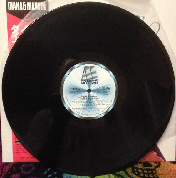 Diana Ross & Marvin Gaye : Diana & Marvin (LP, Album, RE)