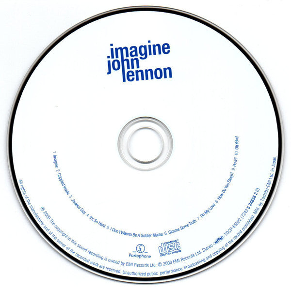 John Lennon : Imagine (CD, Album, RE, RM)