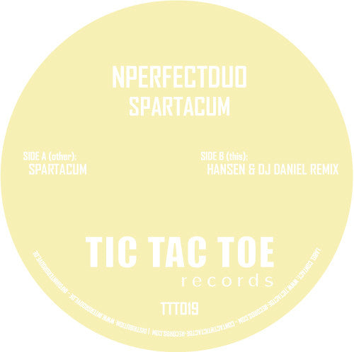 Nperfectduo : Spartacum (12")