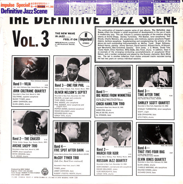 Various : The Definitive Jazz Scene Volume 3 (LP, Album, RE)