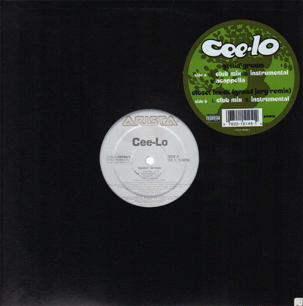 Cee-Lo : Gettin' Grown (12")