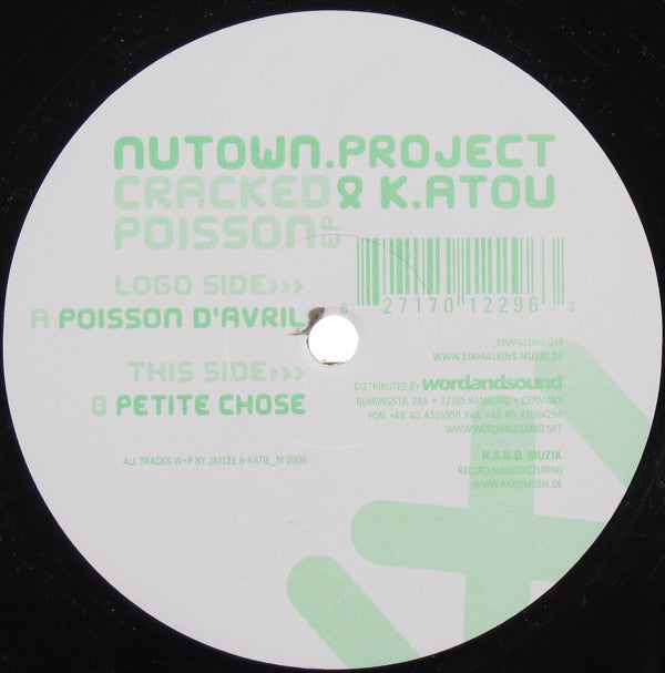 Nutown Project & K.atou : Cracked Poisson EP (12", EP)