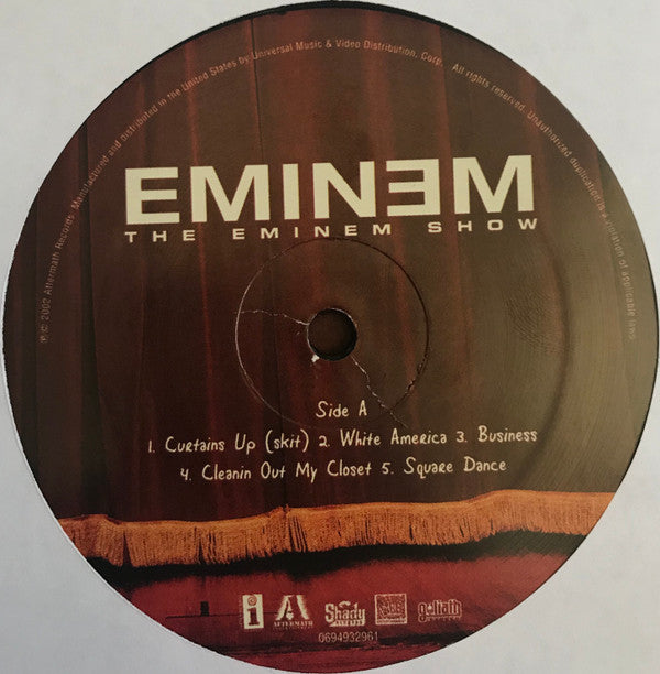 Eminem : The Eminem Show (2xLP, Album, RE)