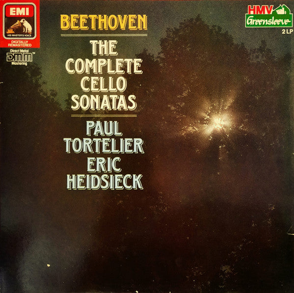 Ludwig van Beethoven - Paul Tortelier ‧ Eric Heidsieck : The Complete Cello Sonatas (2xLP, Album, RM)