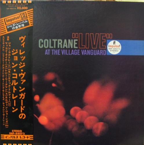 John Coltrane : "Live" At The Village Vanguard (LP, Album, RE, Gat)