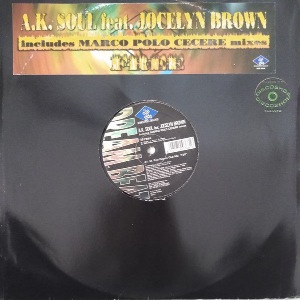 A.K. Soul Featuring Jocelyn Brown : Free (12")