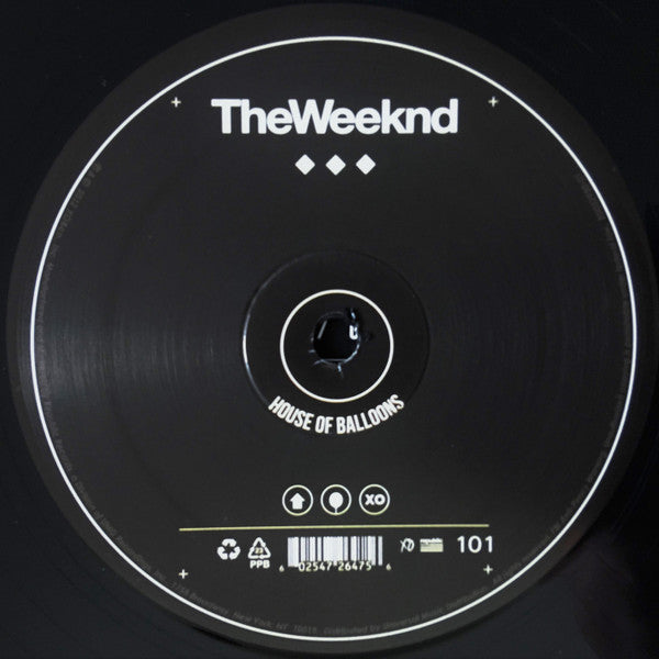 The Weeknd : House Of Balloons (2xLP, Mixtape, RE)