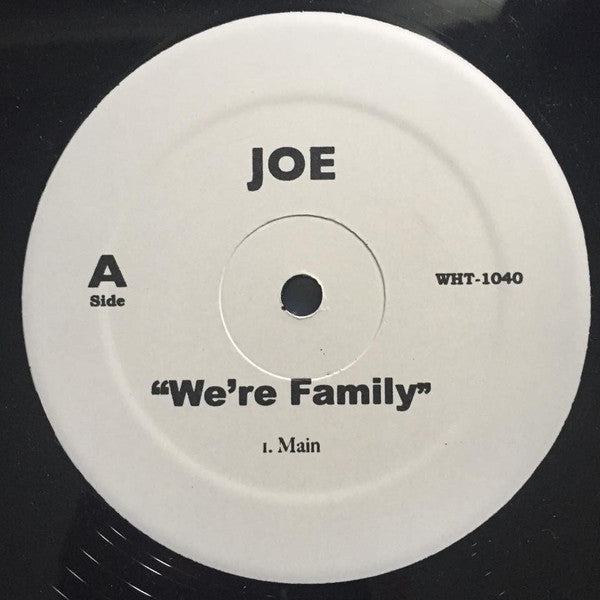 Joe / The-Dream Feat. Young Jeezy : We're Family / I Luv Your Girl (Remix) (12", Unofficial)